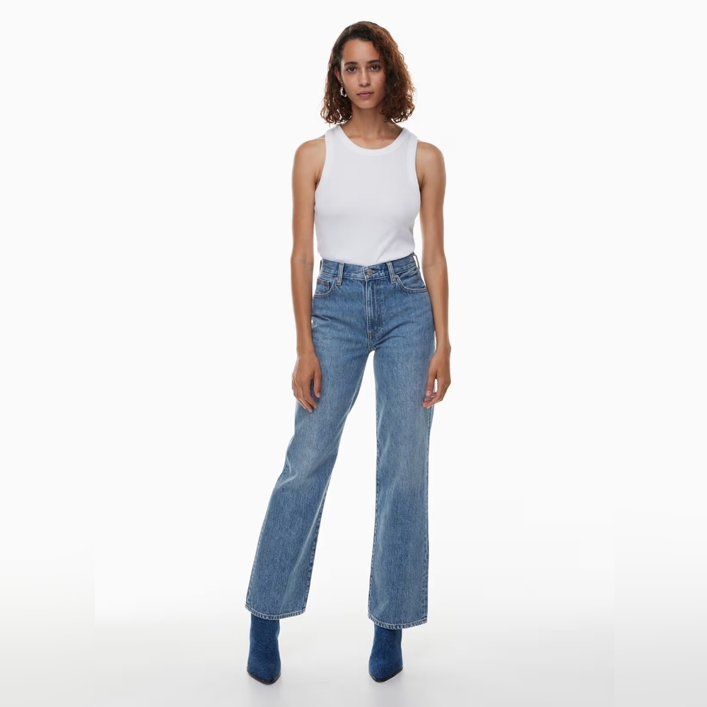 Denim Forum Twiggy Hi Rise Flare